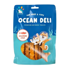Singapaw Pet Treats Ocean Deli Salmon Strip 70g